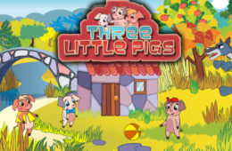(English)  Three Little Pigs: Interactive Book